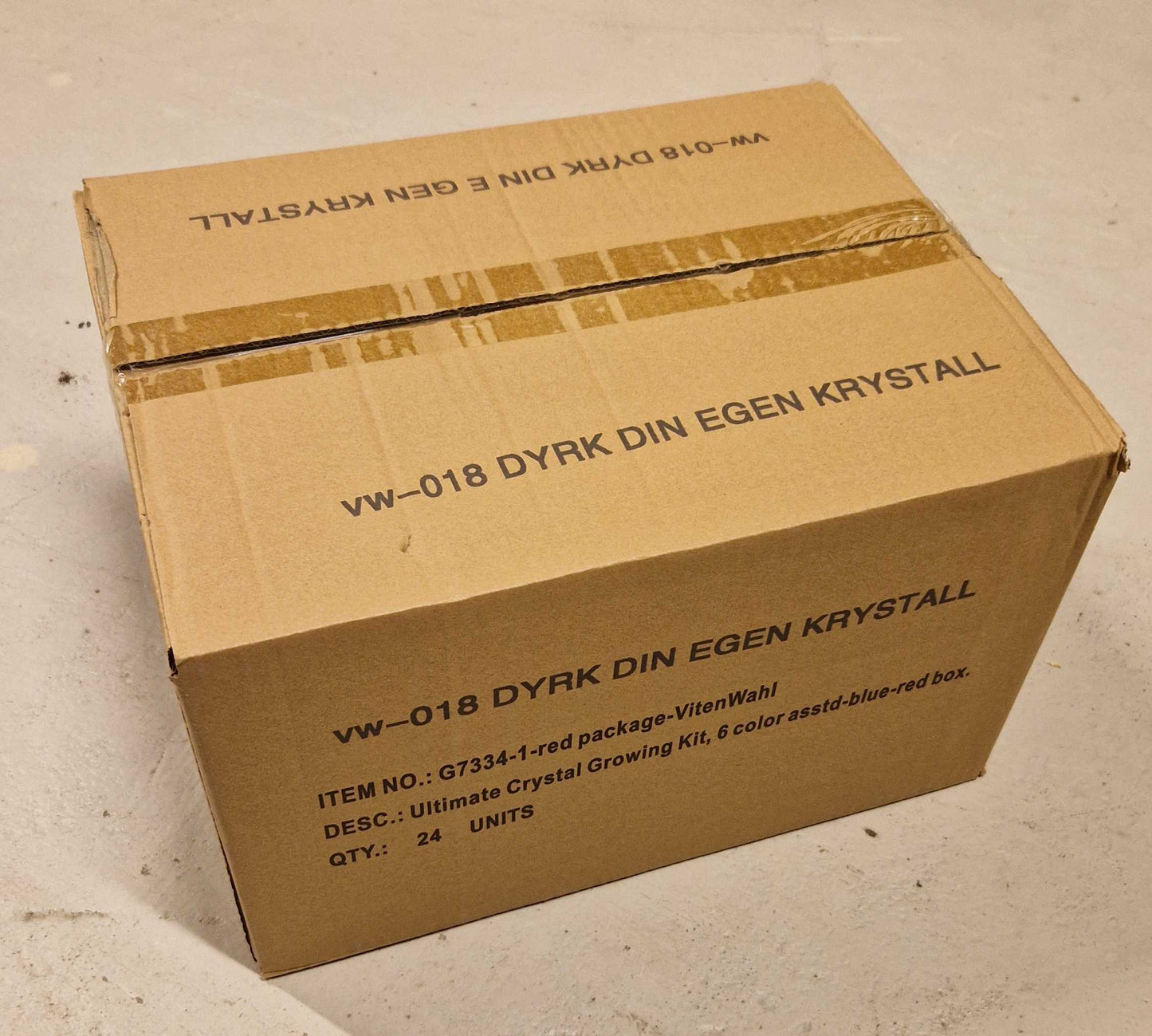 Dyrk din egen krystall (vw-018)