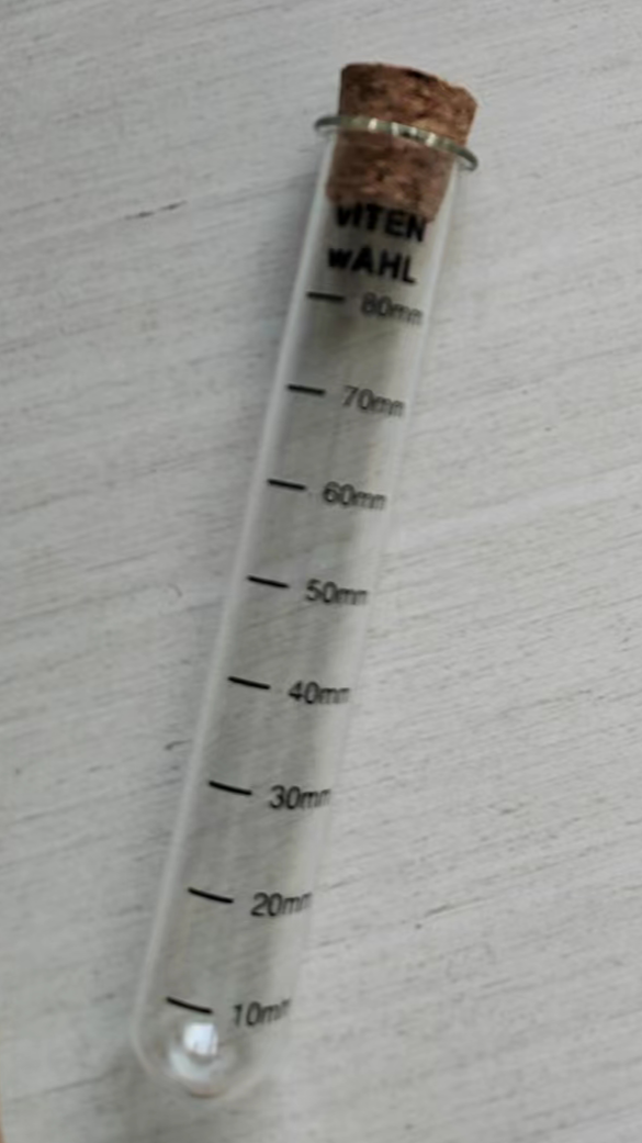 vw-058 Reagensrør med kork