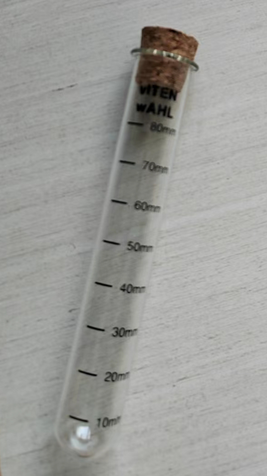 vw-058 Reagensrør med kork