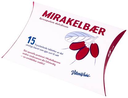 Mirakelbær - pakke med 15 stk enkeltbær