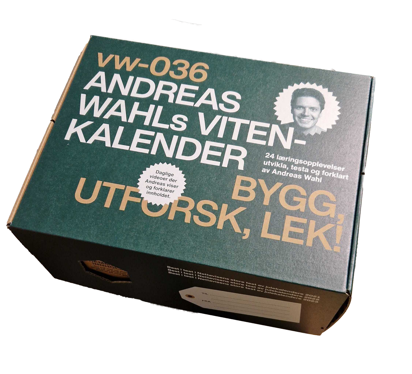 Andreas Wahls Vitenkalender (Grønn / 2024)