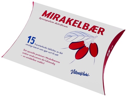 Mirakelbær - pakke med 15 stk enkeltbær